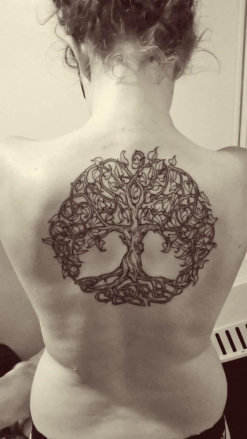 árbol de la vida tatuaje 