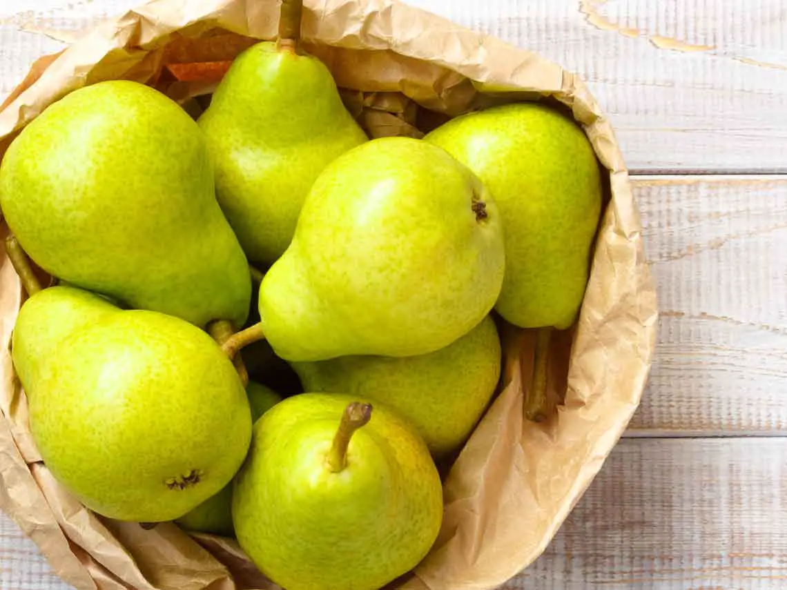 frutas indice glucemico peras