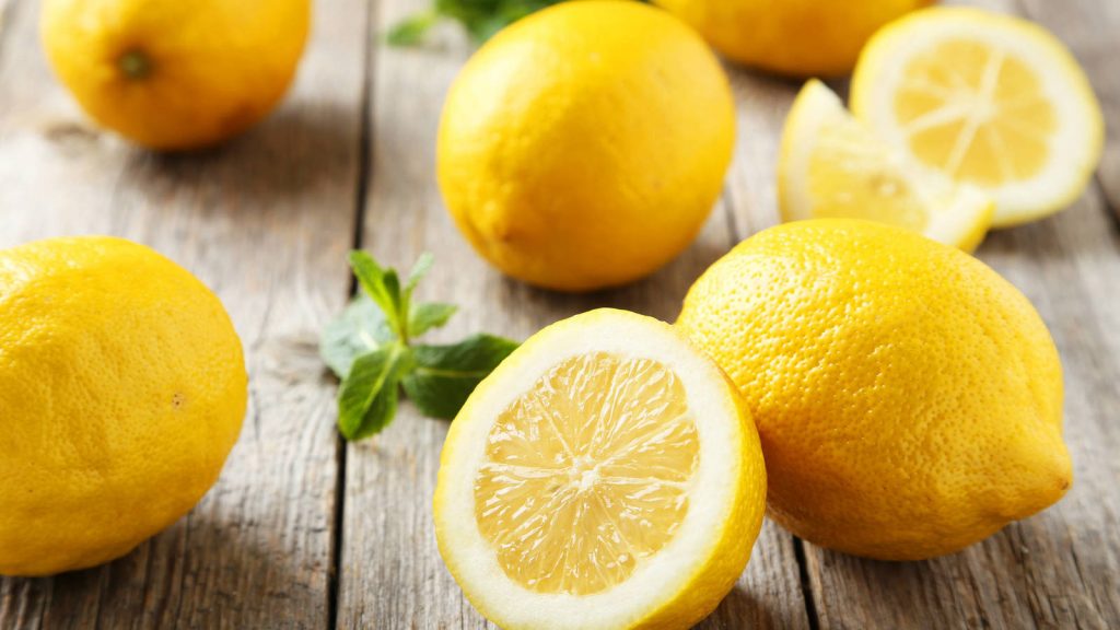 frutas para dieta limon