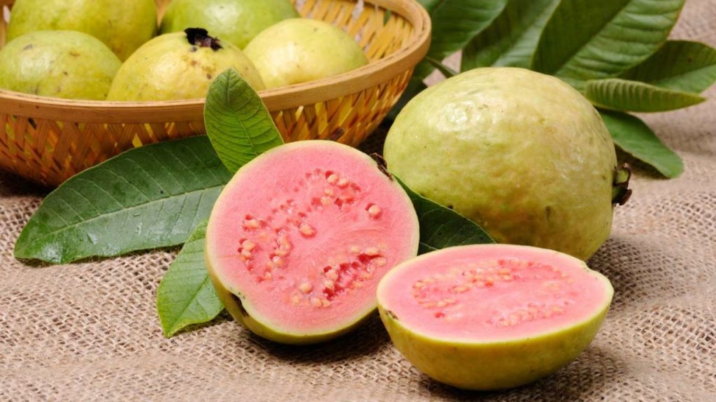 frutas con proteínas guayaba