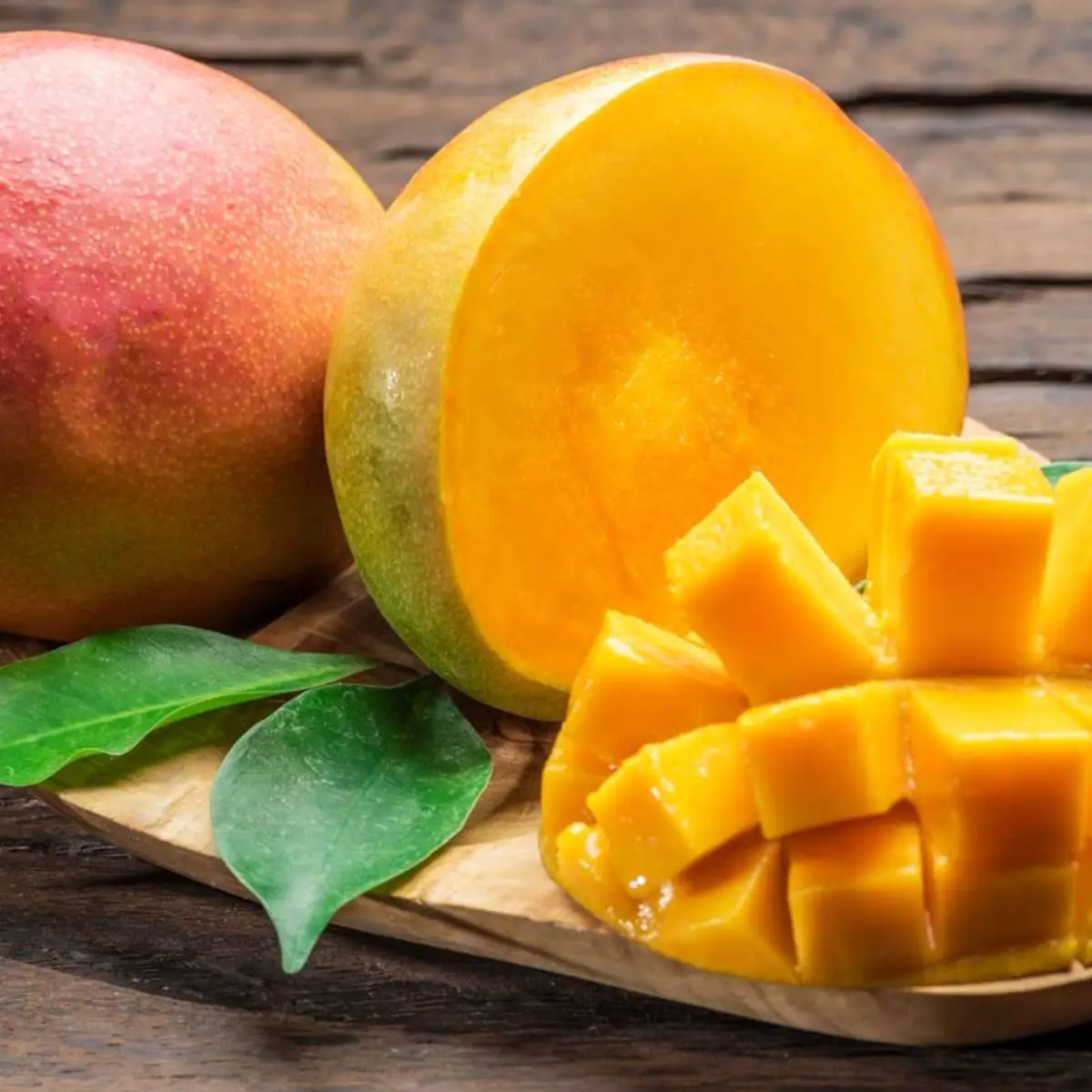 nombres de frutas mangos