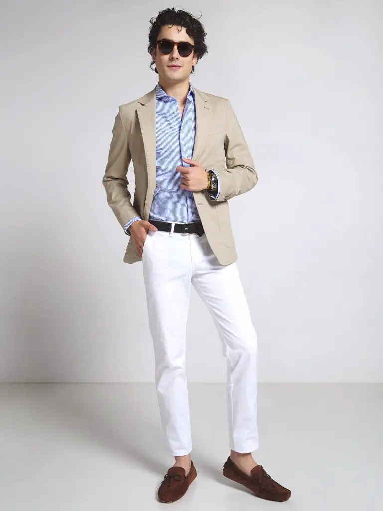 elegante sport hombre jean