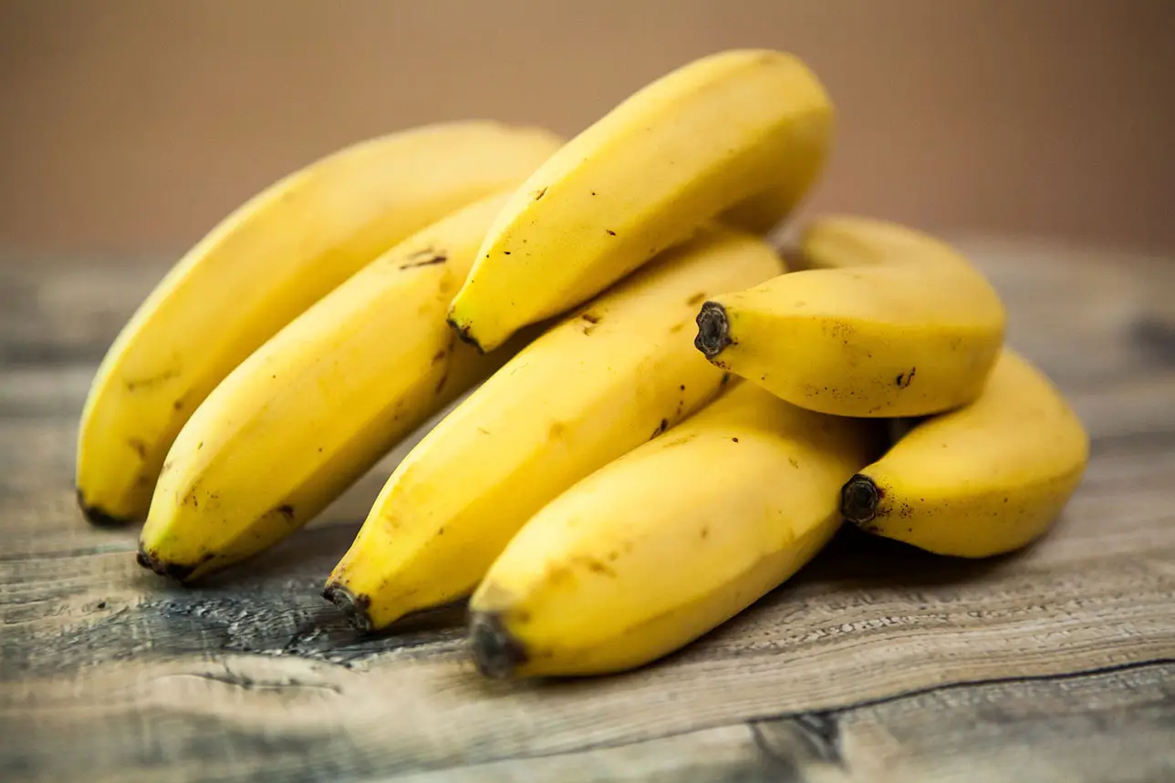 frutas para bebes bananas