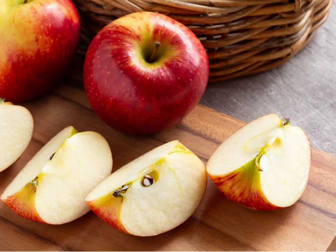 frutas para bebes manzana