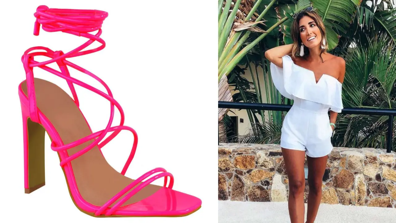 Tacones rosas: 15 Estilos + outfits para combinar