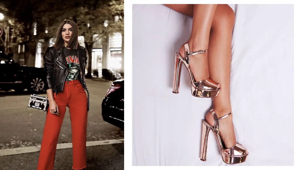 Tacones rosas: 15 Estilos + outfits para combinar