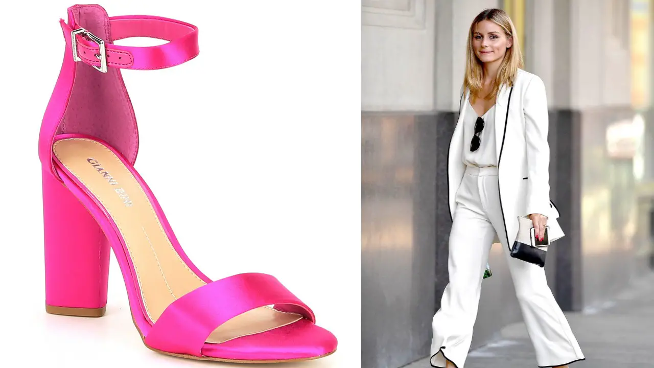 Tacones rosas: 15 Estilos + outfits para combinar