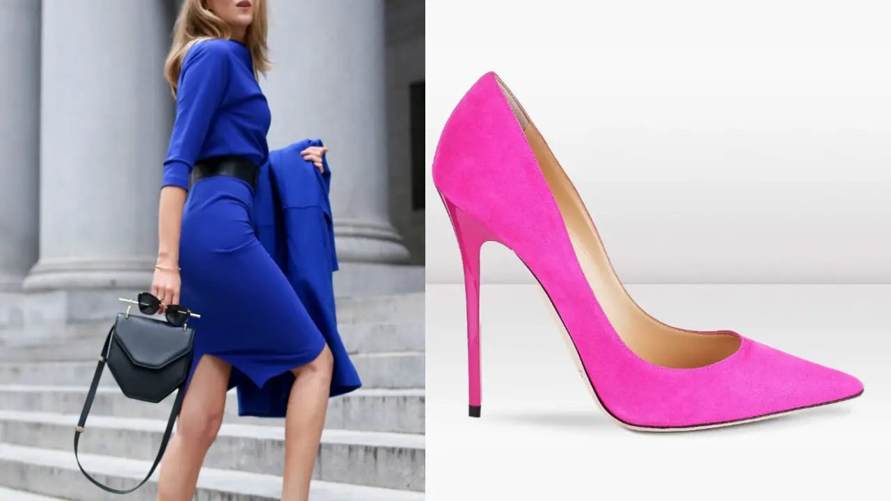 Tacones rosas: 15 Estilos + outfits para combinar