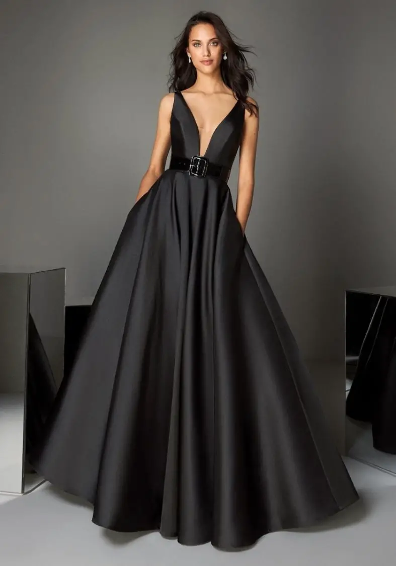 13 Vestidos negros elegantes para lucir glamorosa