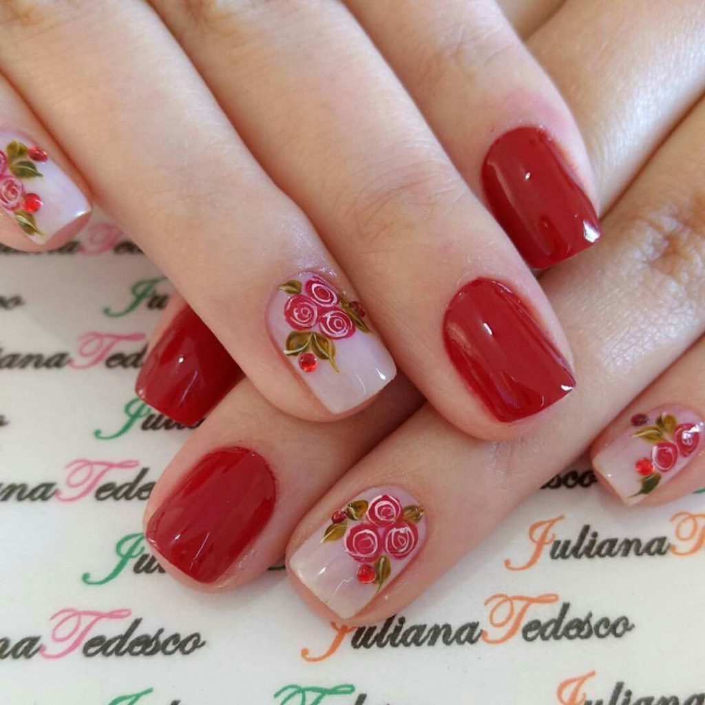 Si amas las uñas rojas ¡Estos diseños son para ti!