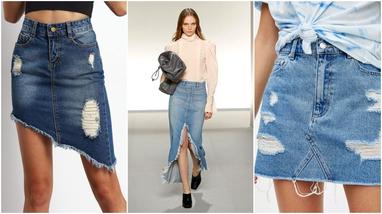 Cómo hacer faldas de jeans viejos? Recicla y transforma tus pantalones de mezclilla Cómo hacer faldas de jeans viejos? Recicla y transforma tus pantalones de mezclilla