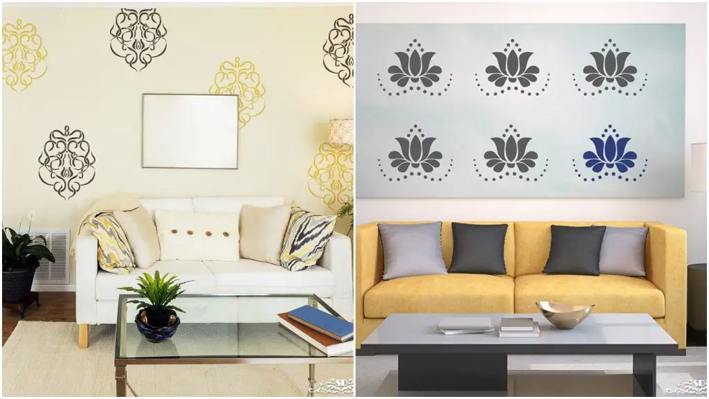 Plantillas para decorar paredes