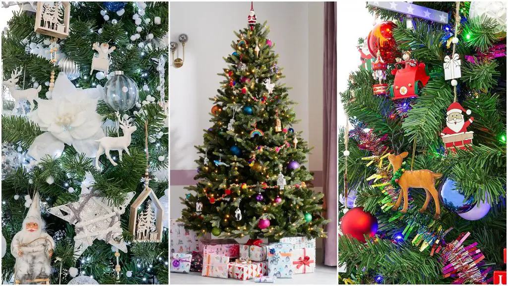 adornos para árboles navideños