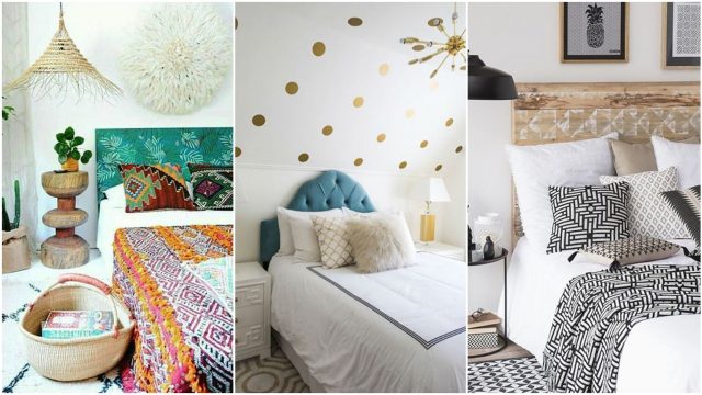 +20 Ideas de decoración para paredes de dormitorio