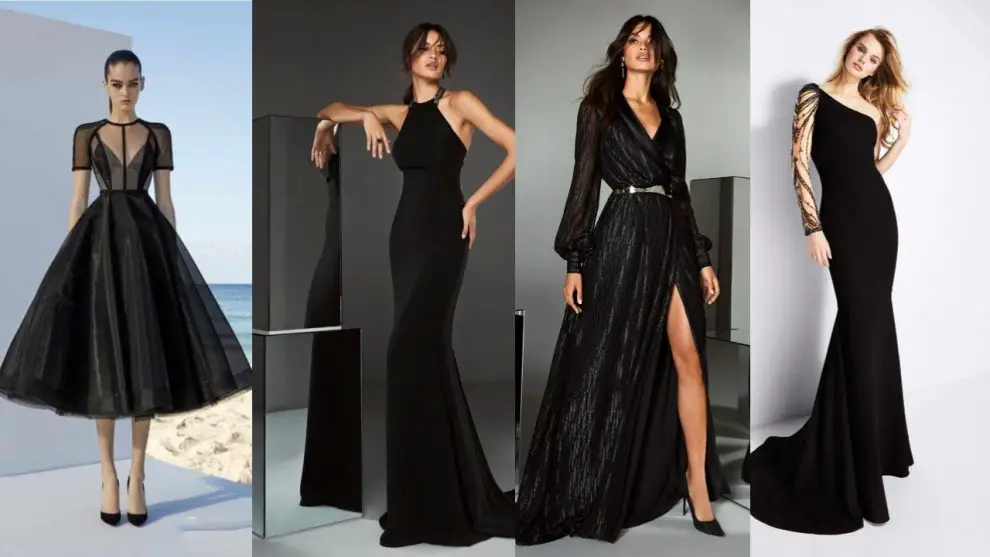 +13 Vestidos Negros De Gala Para Deslumbrar