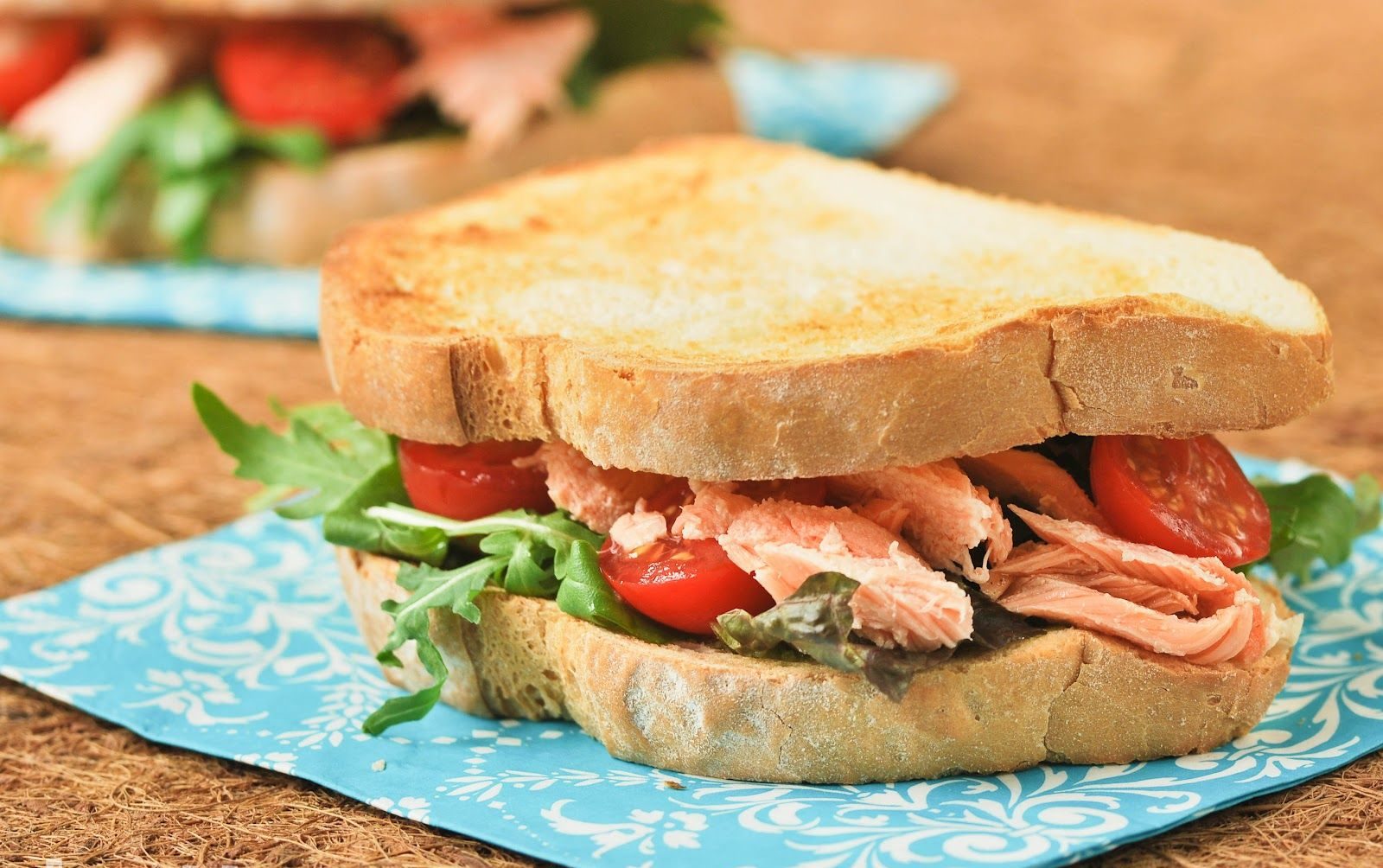 que desayunar sandwich de salmon