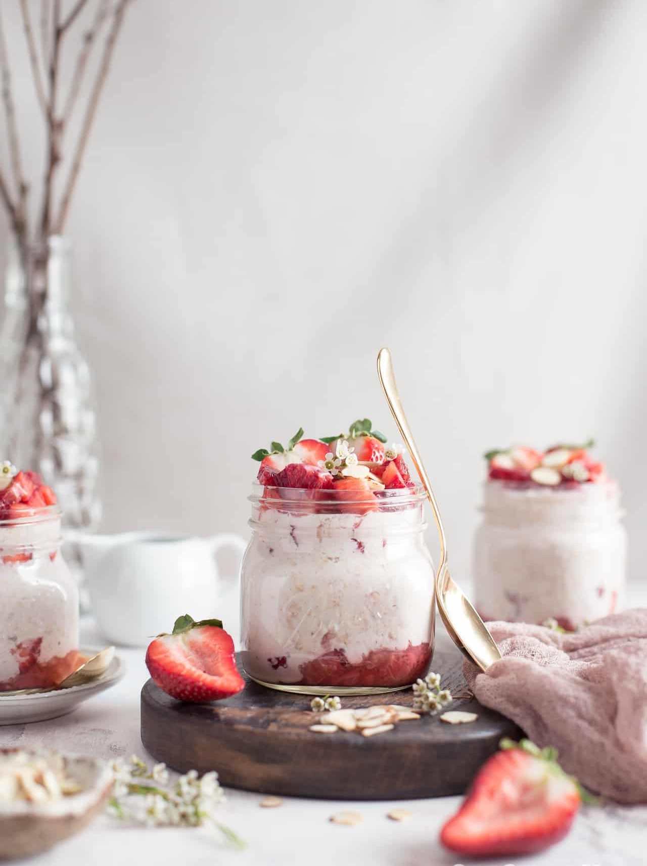 que desayunar yogur con avena y leche