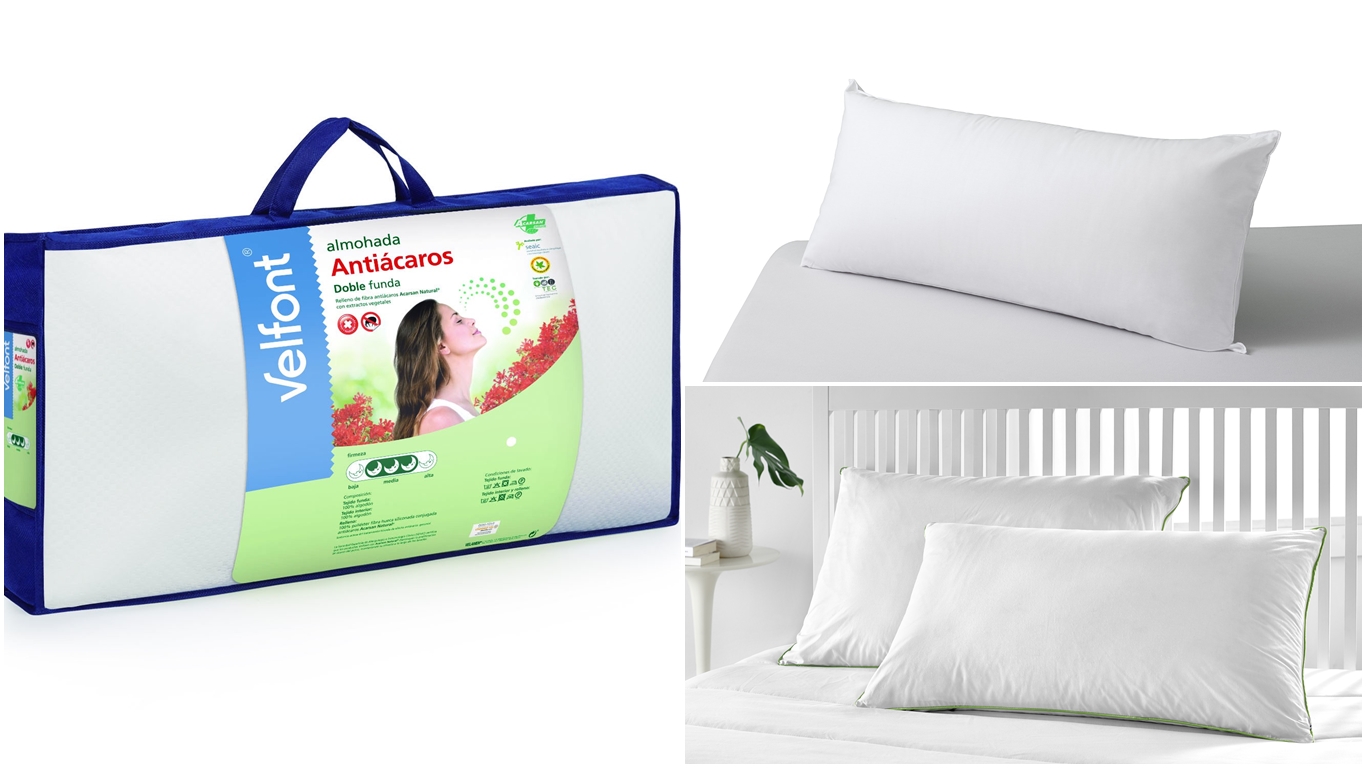 Almohada antiácaros