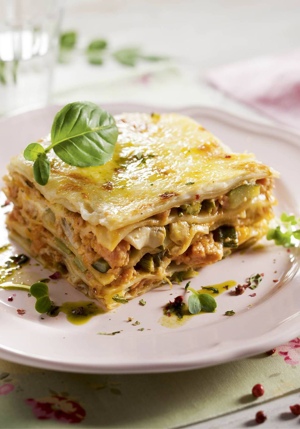 desayunos ricos lasana de pollo