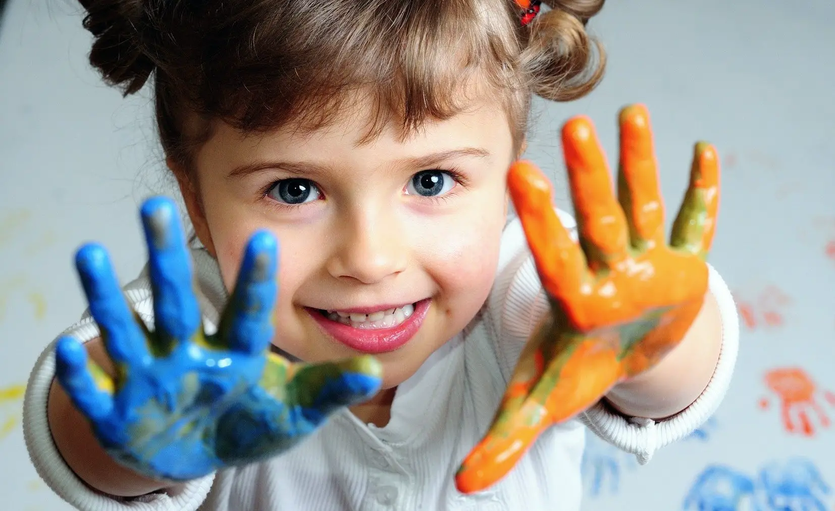 tareas para ninos de jardin pintura de manos