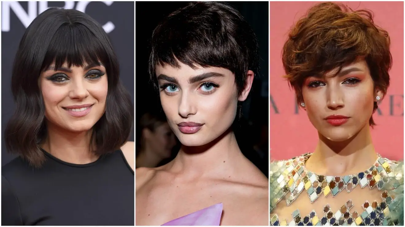 +15 Cortes de pelo con flequillo corto que estilizan tu rostro