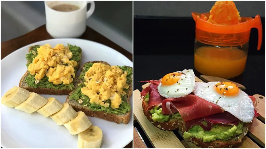 Desayunos con pan integral