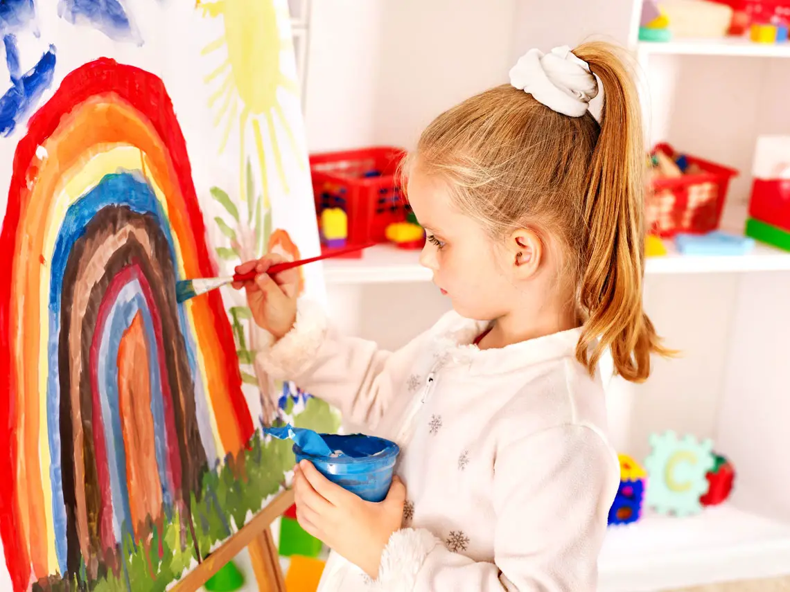 actividades para preescolar pintura para aprender los colores