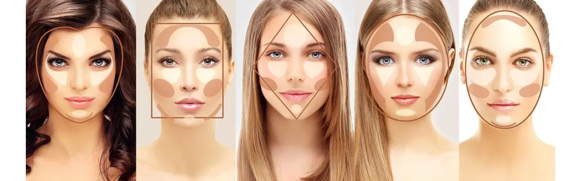 maquillaje para la cara contorno segun la forma