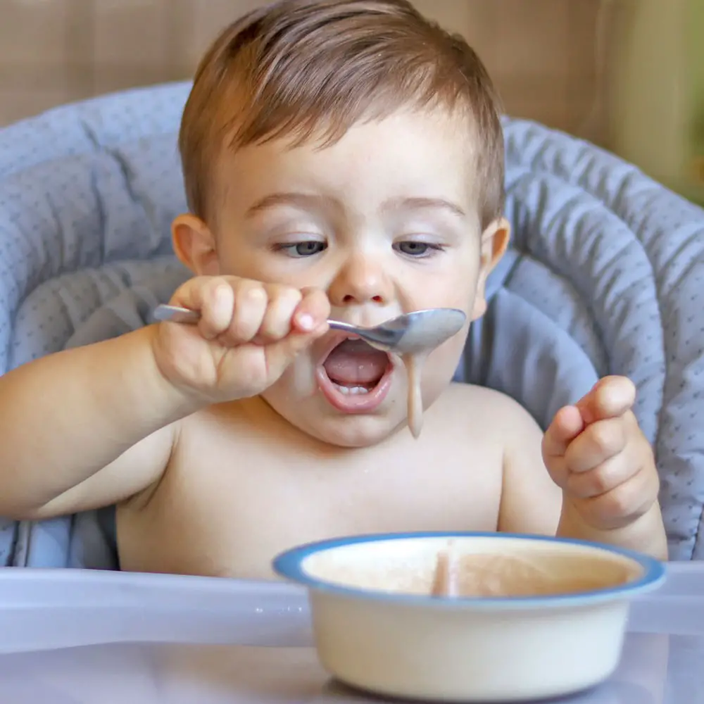 menu para bebes de 9 meses comienzan a comer solos