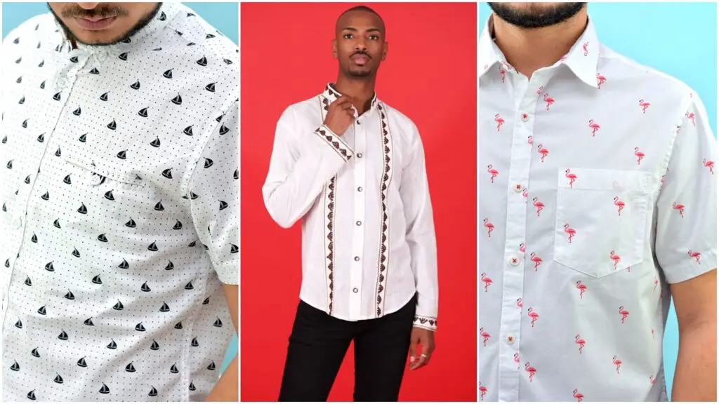 Camisas blancas para hombres