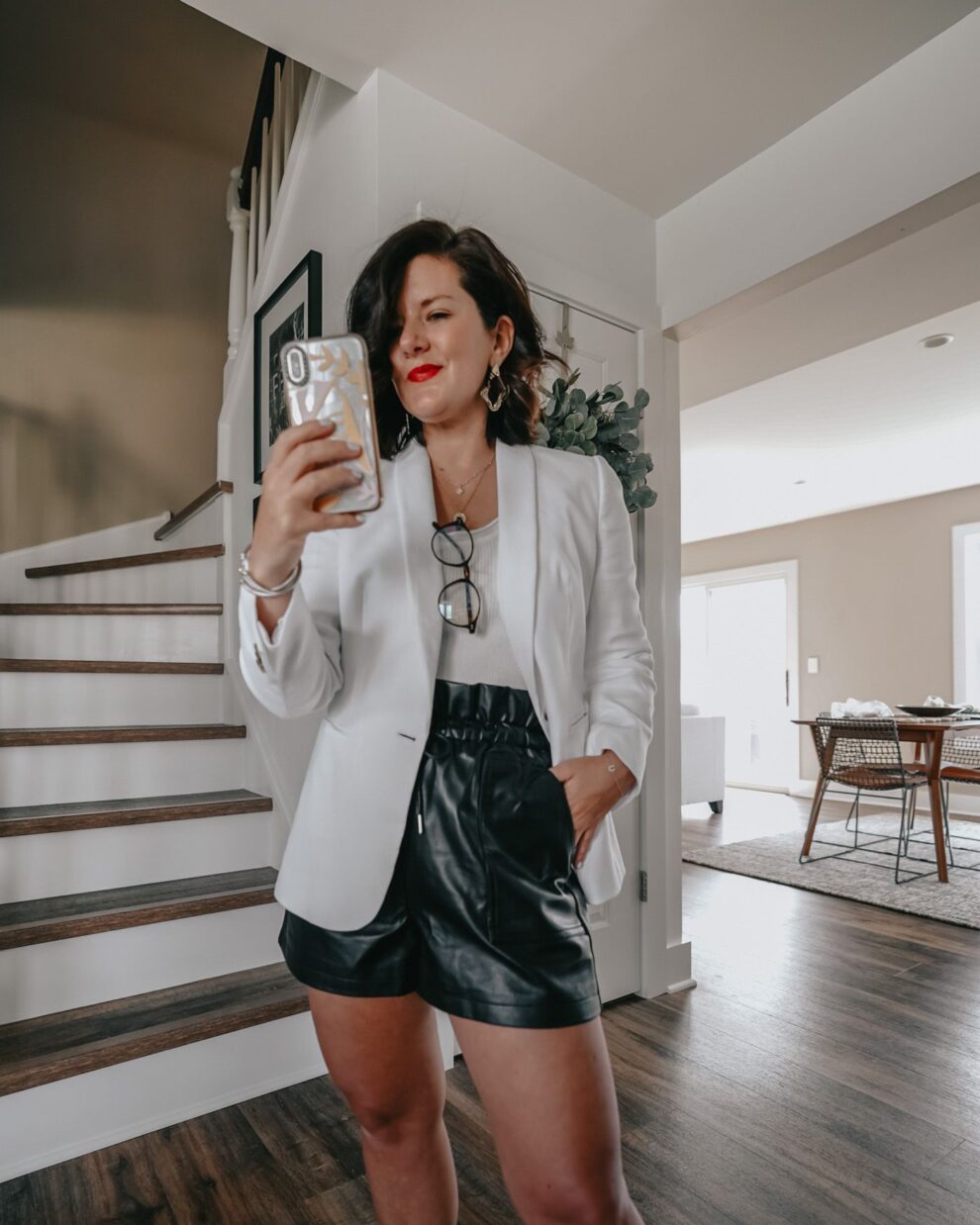 +17 Outfits sexys y estilosos con shorts negros