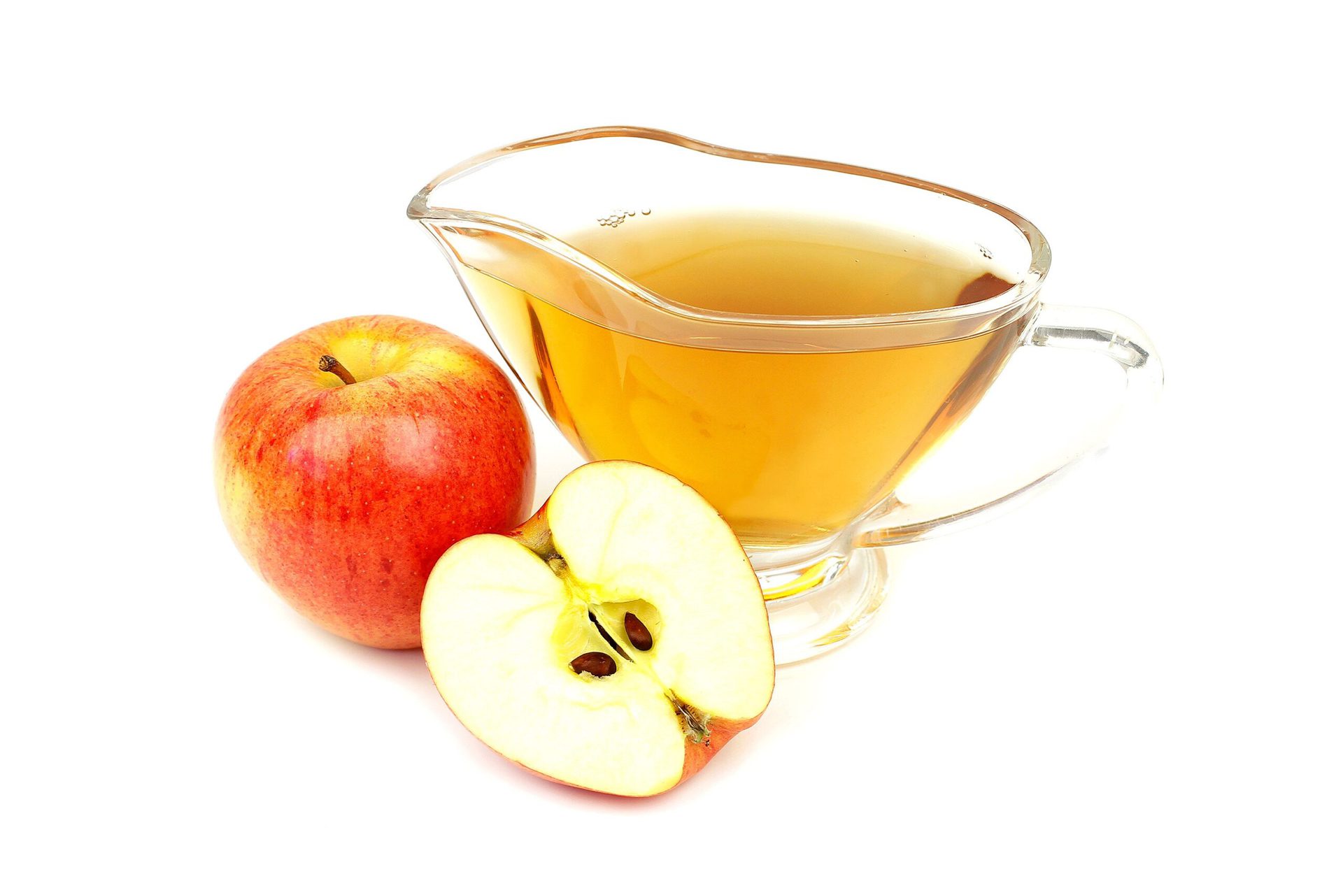 Remedios caseros encías inflamadas de vinagre de manzana