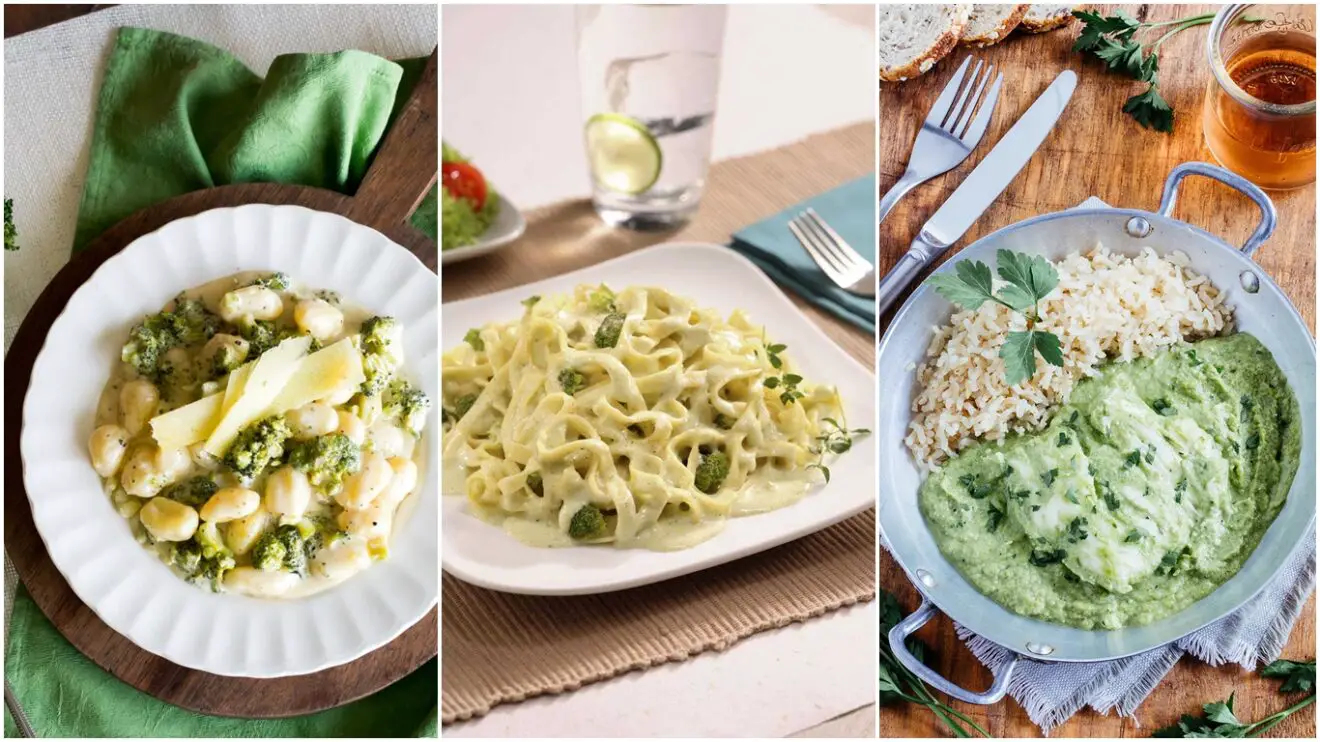 Salsa con brócoli y crema 12 Mezclas deliciosas para tus platos