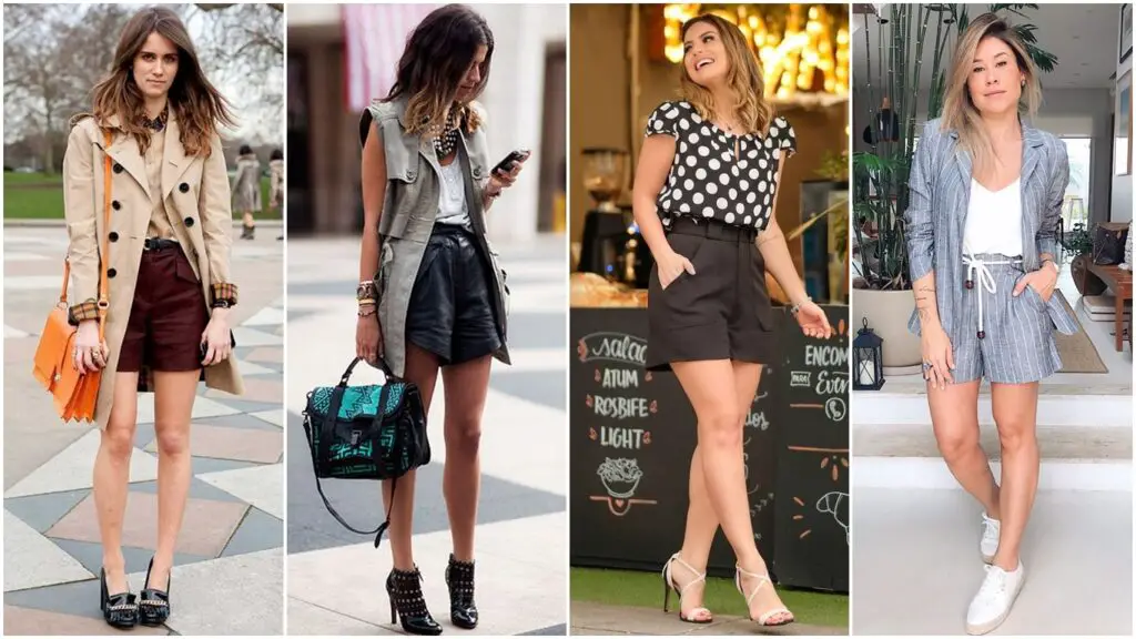 Outfits Con Shorts Elegantes Para Lucir Guapa Y A La Moda