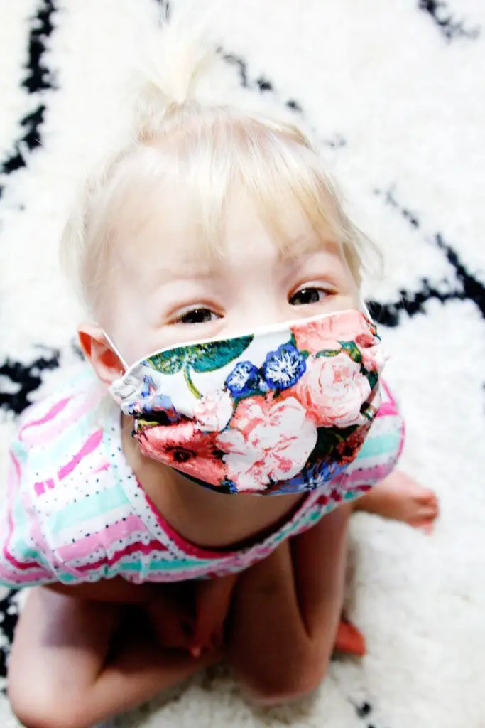 como hacer mascarillas para ninos sin coser