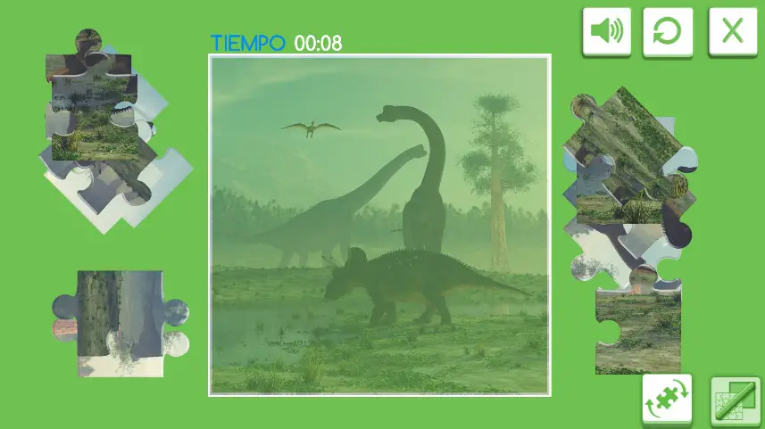 juegos online para ninos rompecabeza de dinosaurio