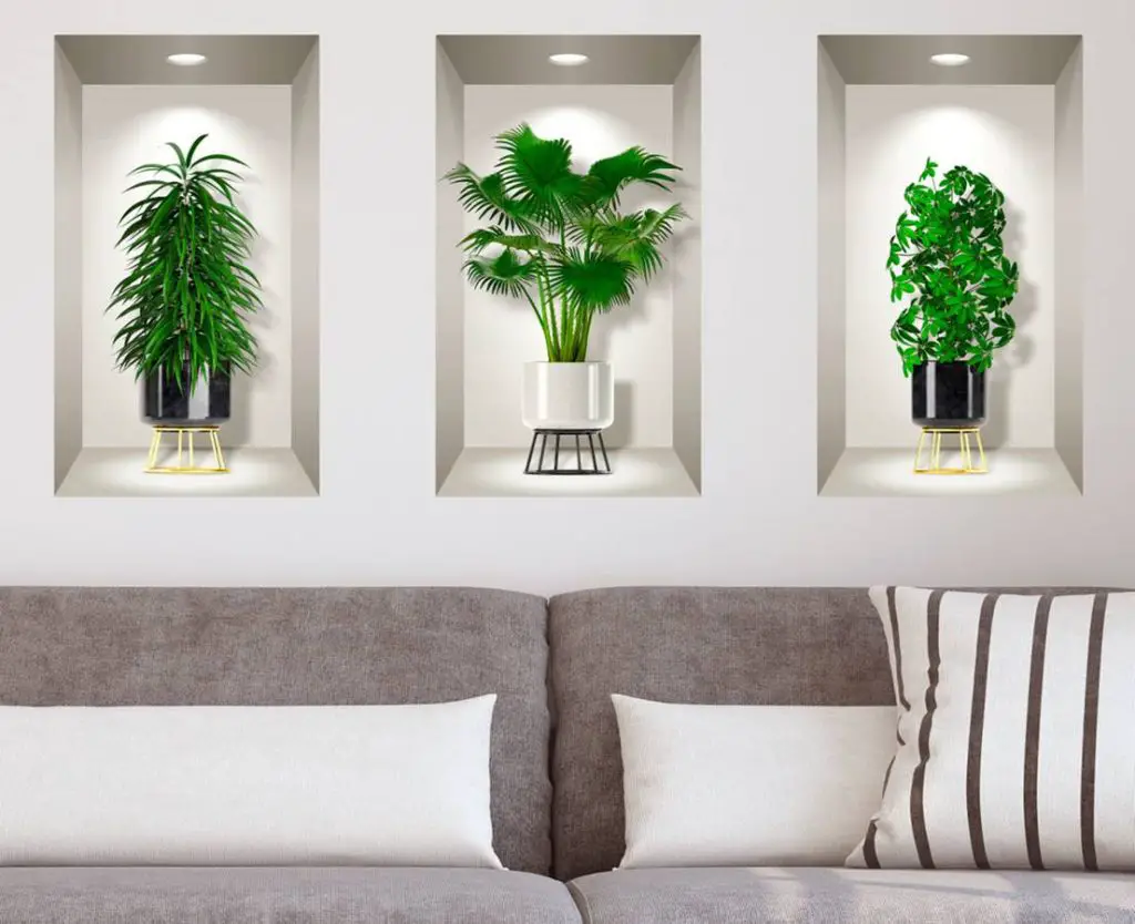 Plantas artificiales decorativas para interiores 19