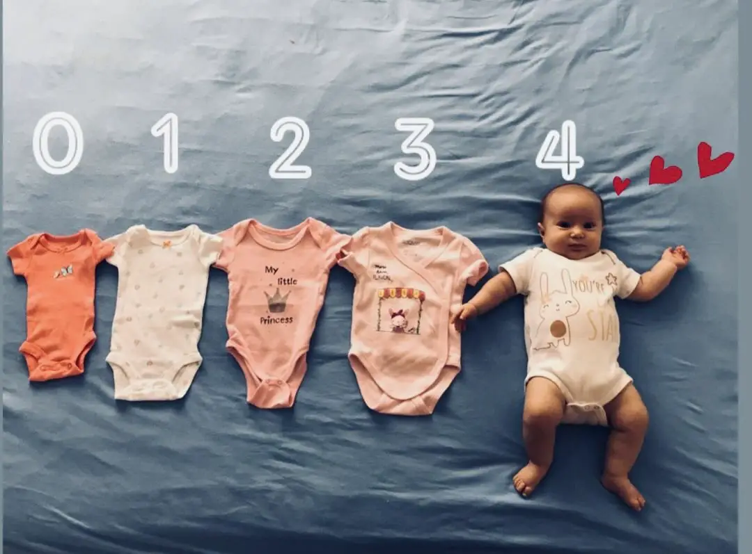 Ideas para fotos de bebes mes a mes 4