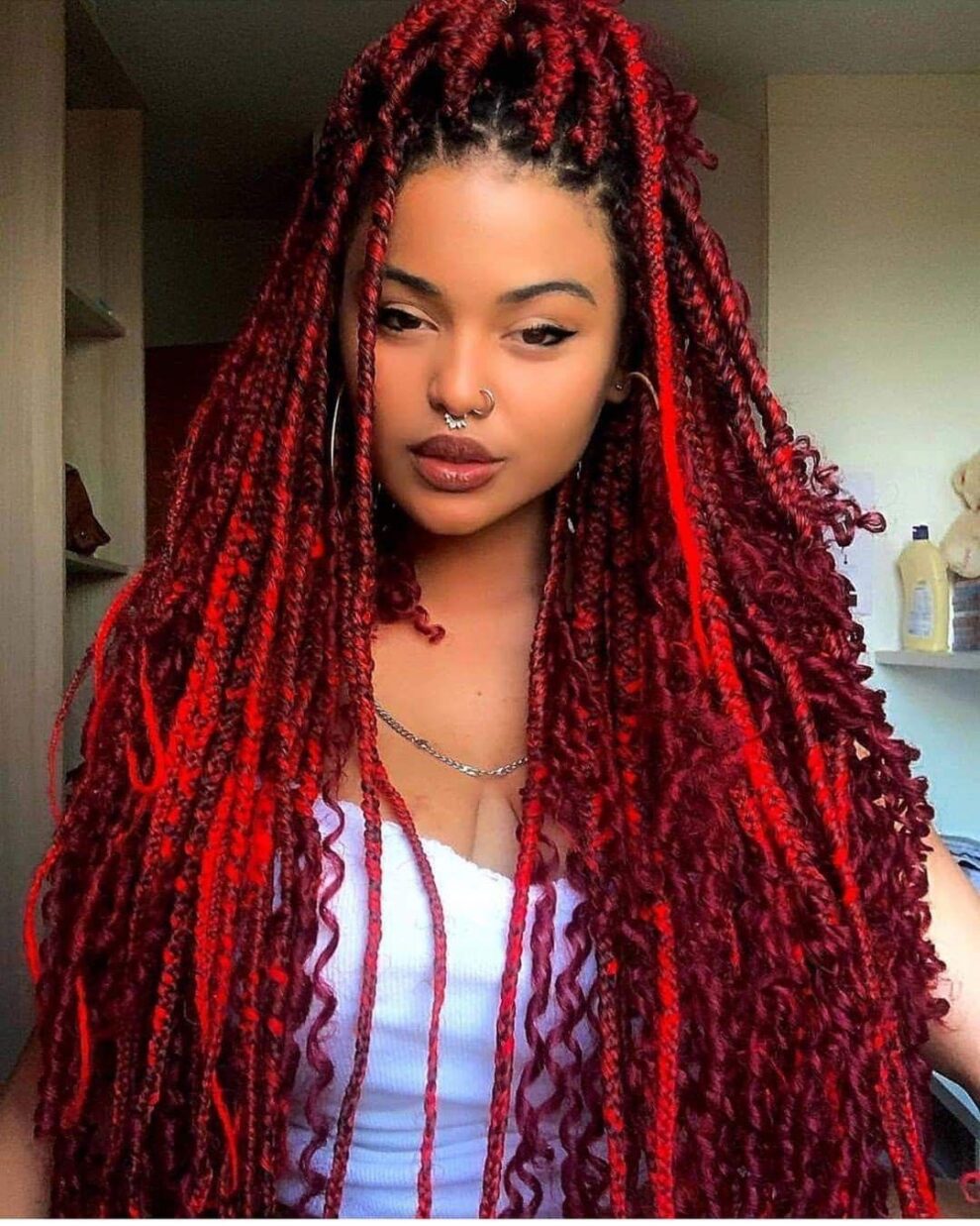 Trenzas de colores: +30 Looks para marcar tendencia