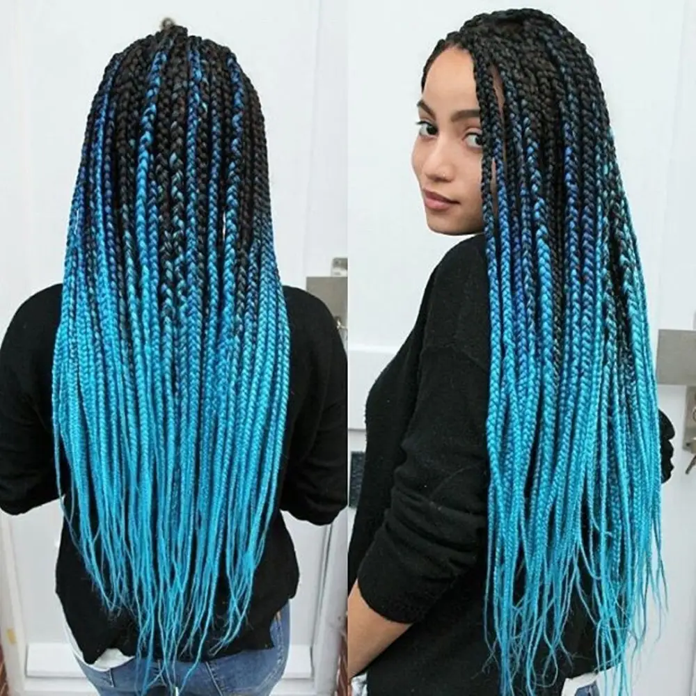 Trenzas de colores 8