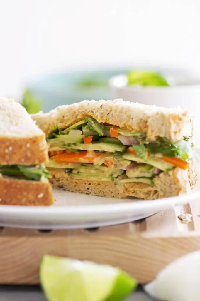 sandwiches veganos
