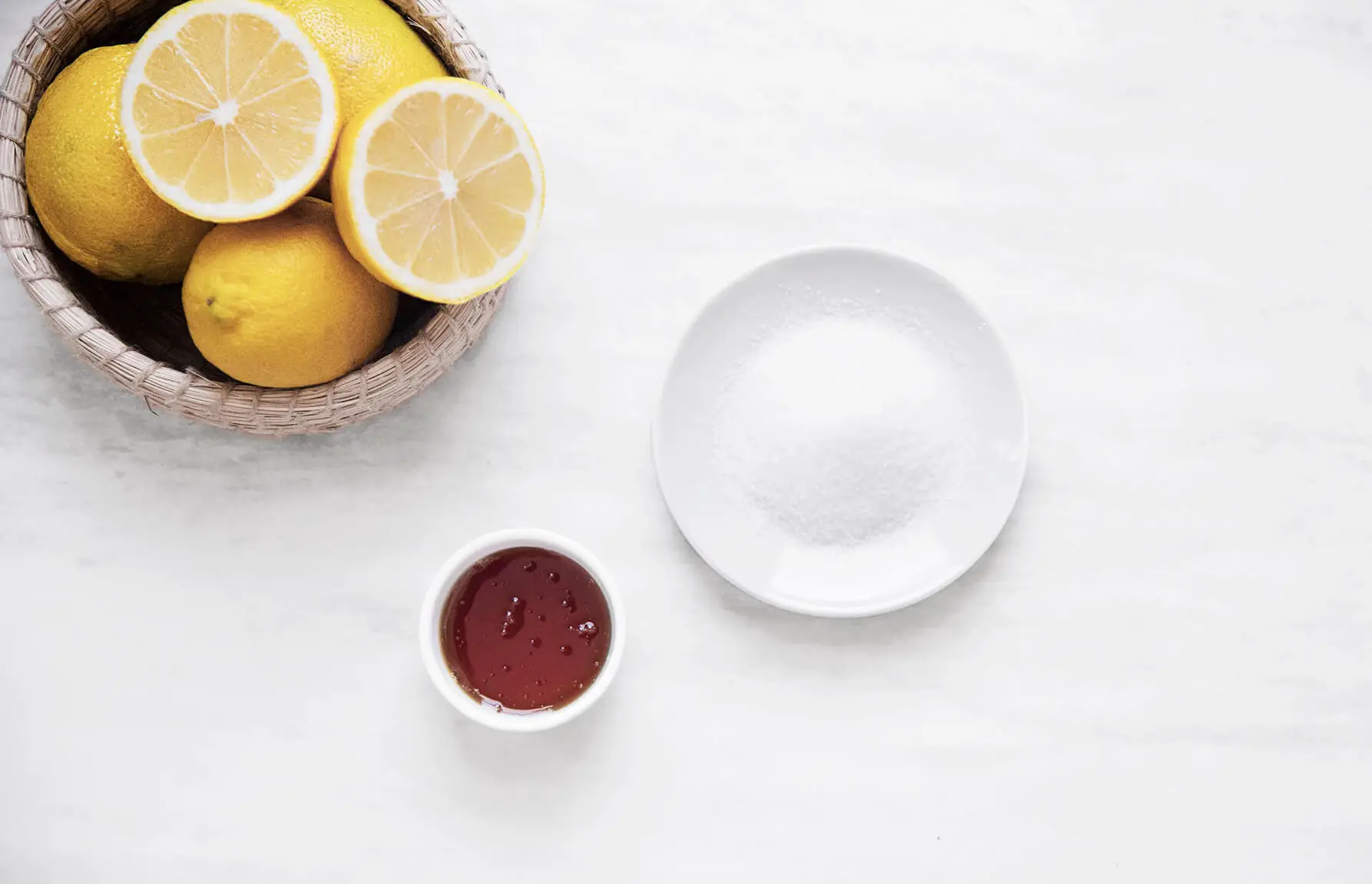 mascarilla de limpieza facial casera limon, azucar y miel