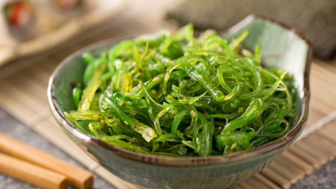 alimentos ricos en calcio alga de wakame