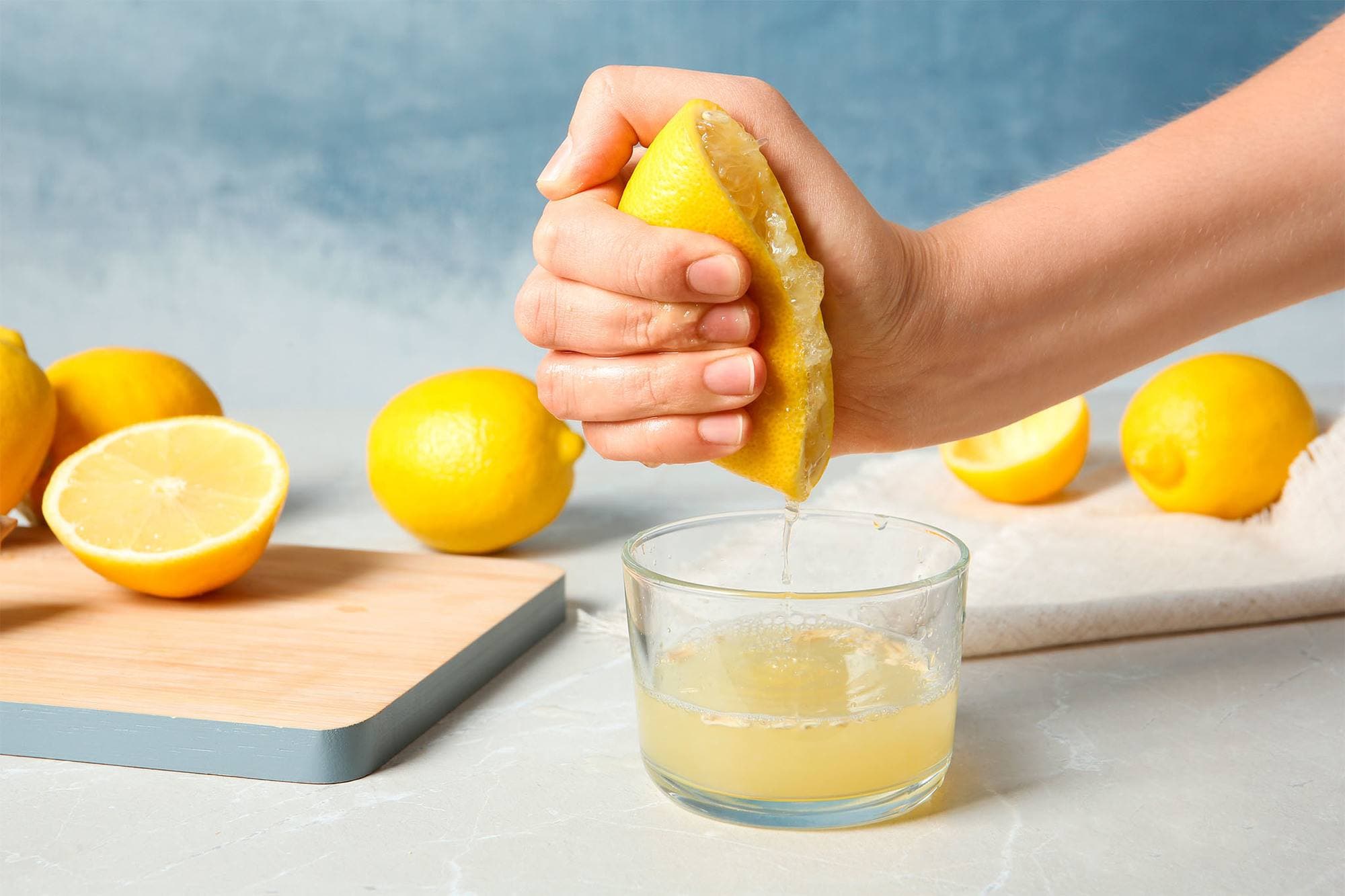 zumo de limon