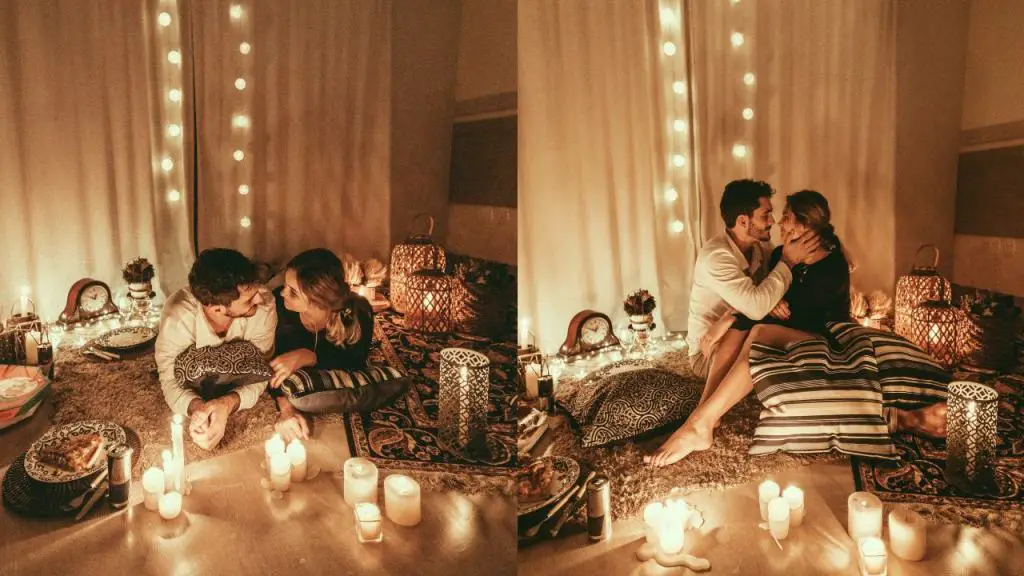 Ideas para noche romántica en casa