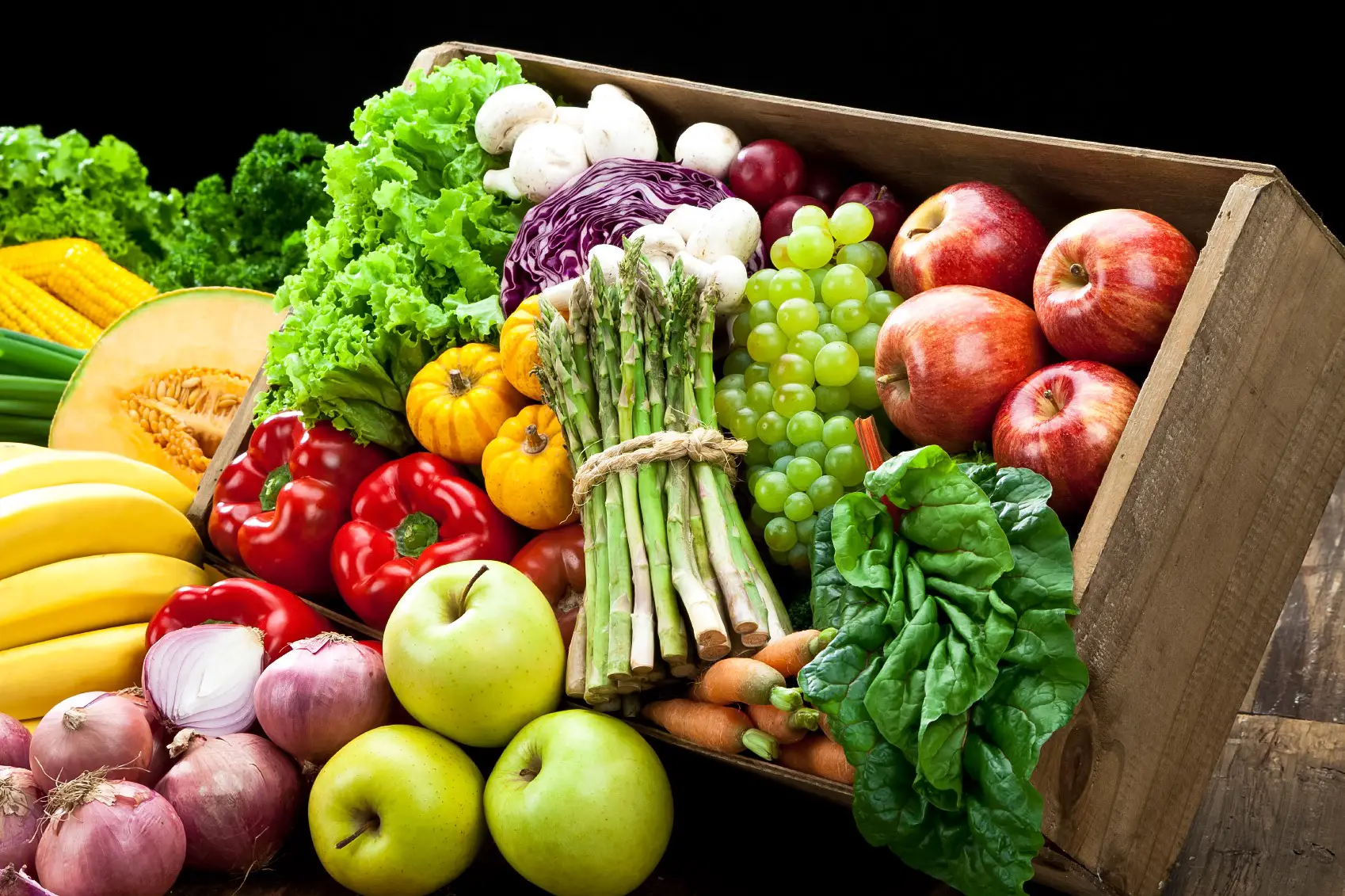 alimentos ricos en carbohidratos frutas verduras