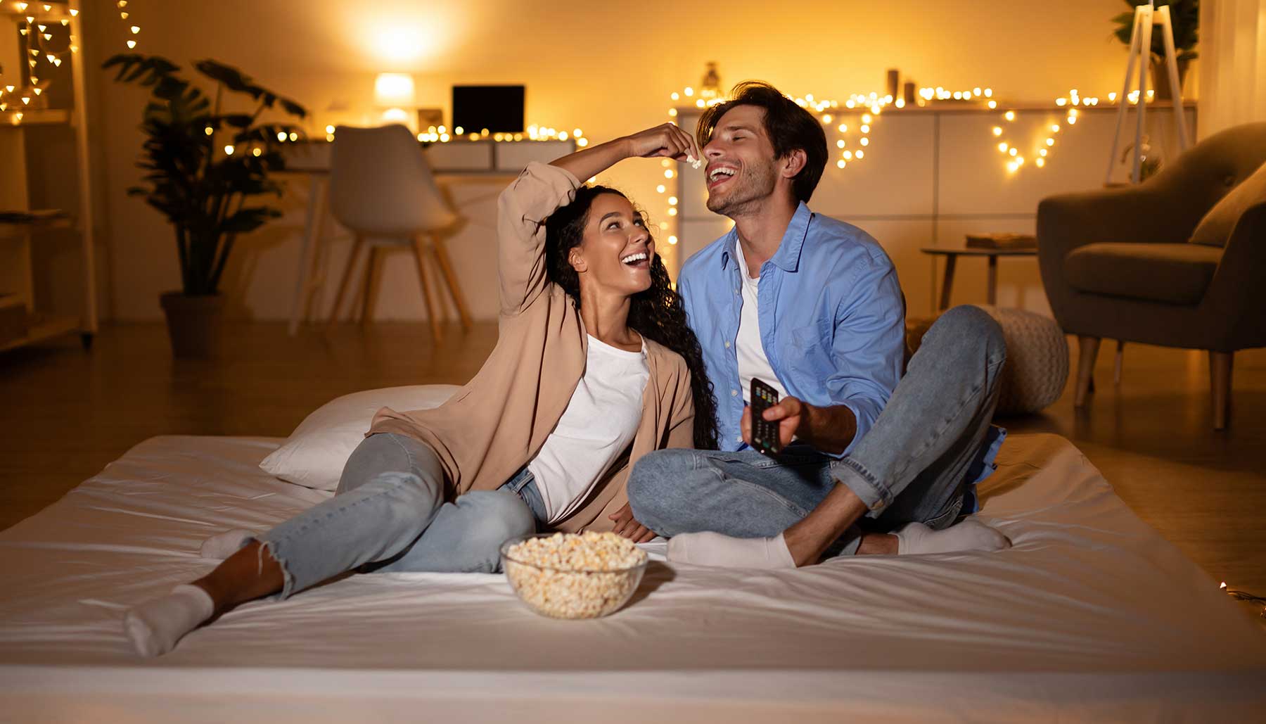 noche romantica en casa ideas