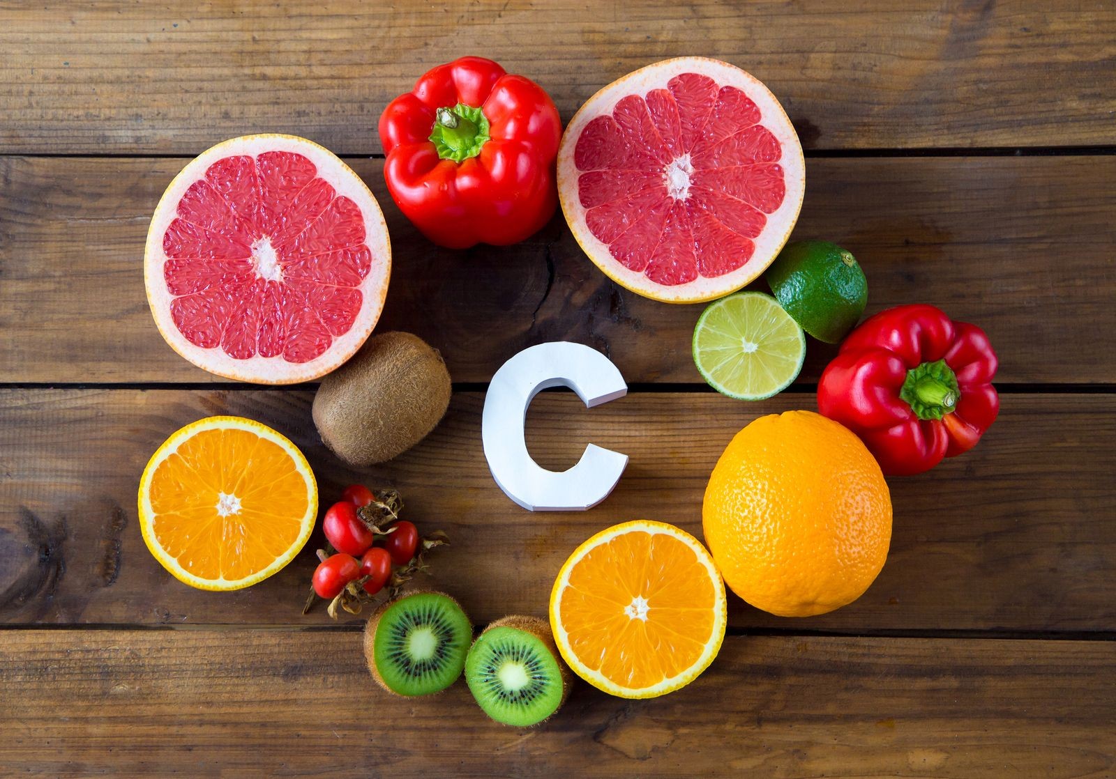 Alimentos ricos en vitamina C 
