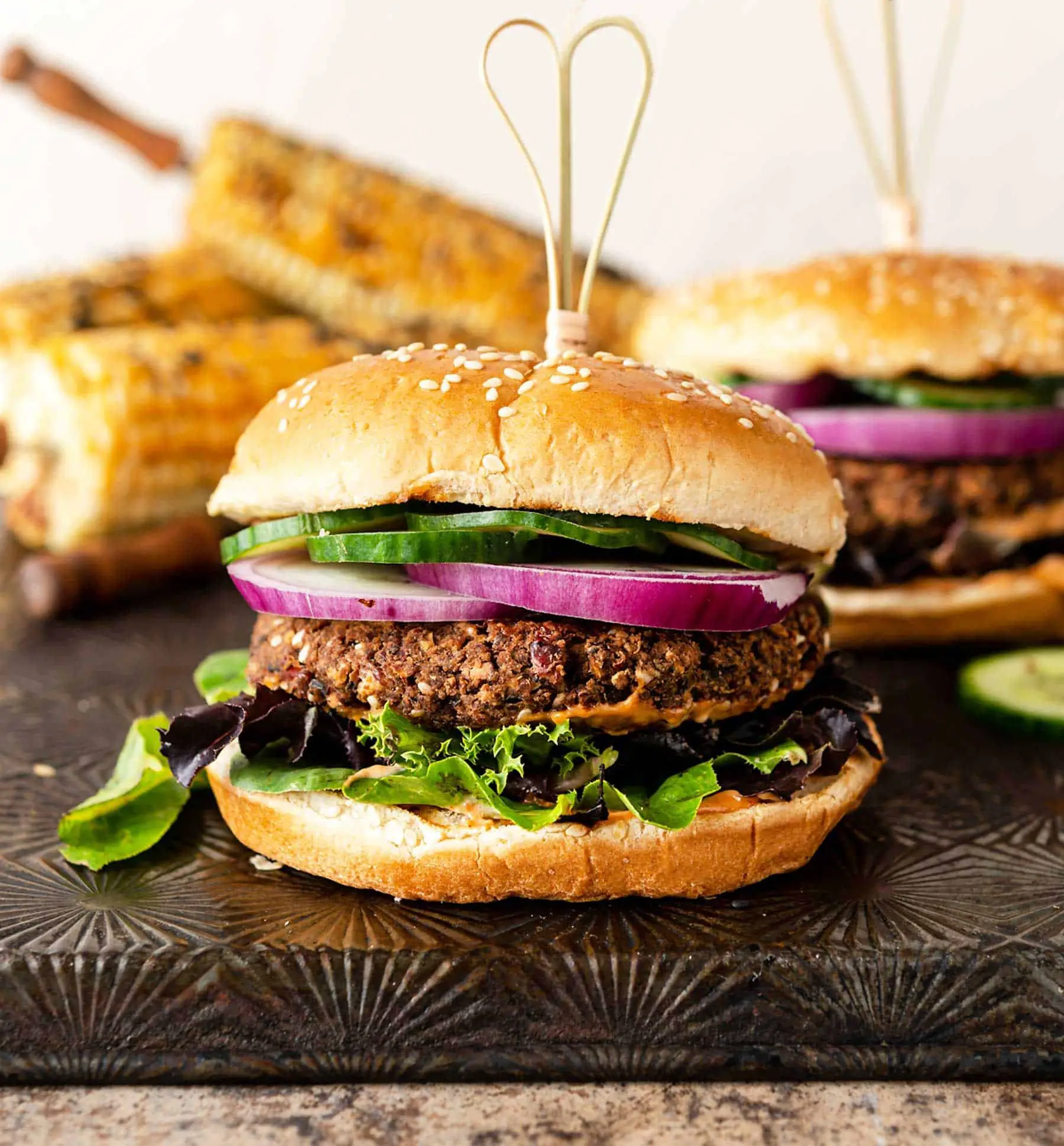 recetas de hamburguesas veganas sin gluten berenjenas